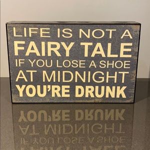 ‘Fairytale’ Wood Sign